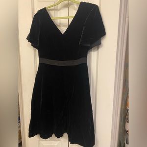 Ann Taylor velvet holiday dress